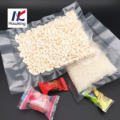 Frozen food Packaging Embossed Vacuum Bag Rolls 200mm